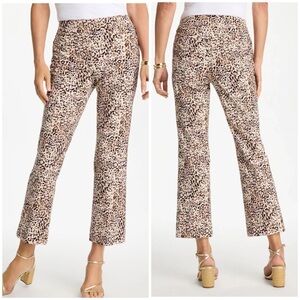 Chicos Brigitte™ Animal Print Crop Flare Pants - SZ 12P